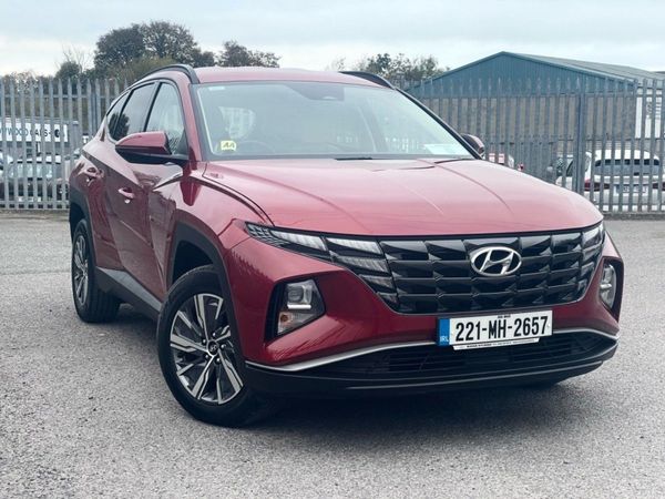 Hyundai Tucson SUV, Petrol Hybrid, 2022, Red
