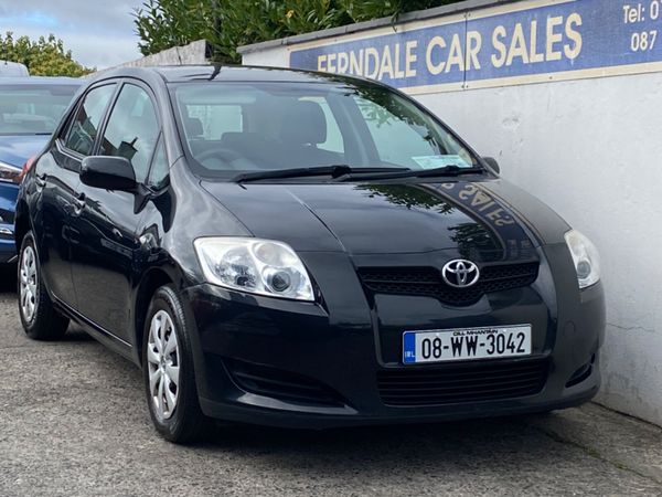 Toyota Auris Hatchback, Petrol, 2008, Black
