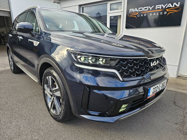 Kia Sorento SUV, Petrol Plug-in Hybrid, 2022, Blue