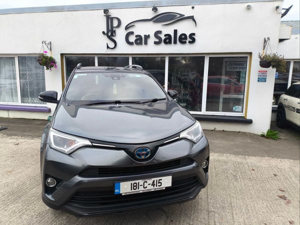 Toyota RAV4 SUV, Petrol Hybrid, 2018, Grey