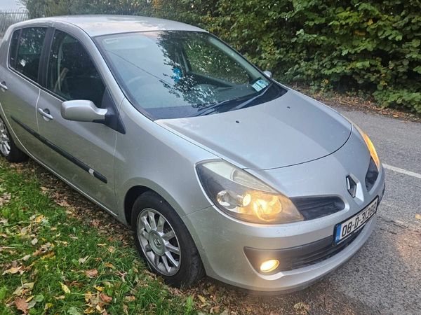 Renault Clio Hatchback, Petrol, 2008, Silver