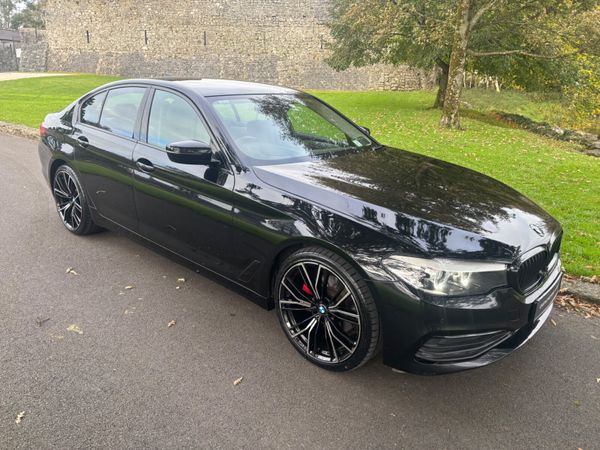 BMW 5-Series Saloon, Diesel, 2017, Black