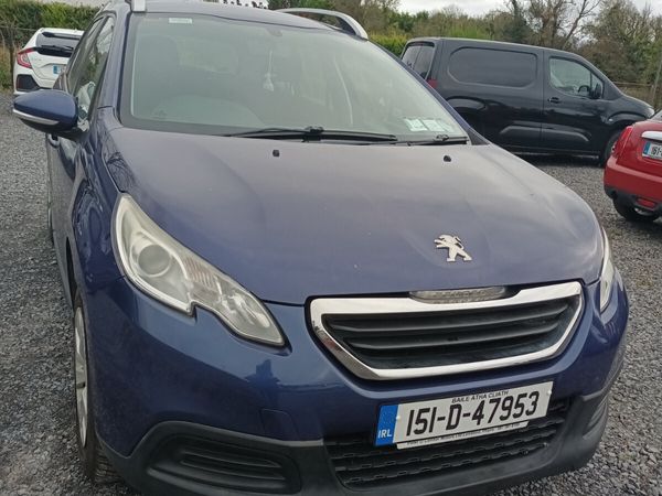 Peugeot 2008 SUV, Diesel, 2015, Blue