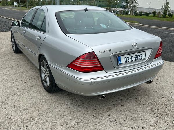 Mercedes-Benz S-Class Saloon, Petrol, 2003, Silver