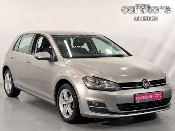 Volkswagen Golf Hatchback, Petrol, 2015, Gold