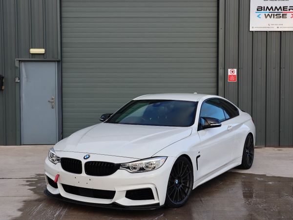 BMW 4-Series Coupe, Petrol, 2016, White