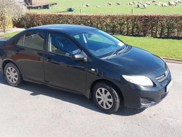 Toyota Corolla Saloon, Petrol, 2008, Black