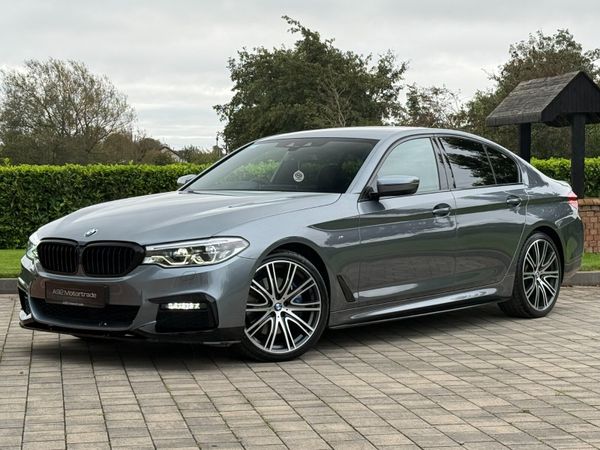 BMW 5-Series Saloon, Diesel, 2019, Blue