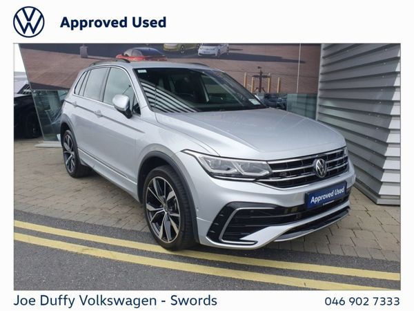 Volkswagen Tiguan SUV, Petrol Plug-in Hybrid, 2023, Silver