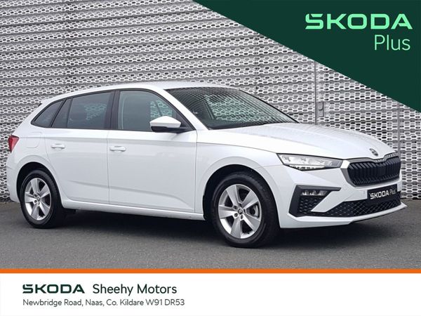 Skoda Scala Hatchback, Petrol, 2025, White