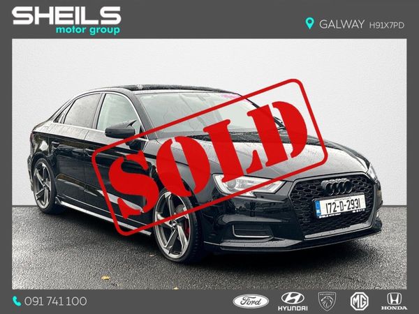 Audi A3 Saloon, Diesel, 2017, Black