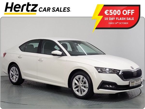 Skoda Octavia Saloon, Petrol, 2024, White