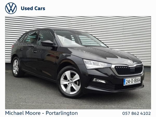 Skoda Scala Hatchback, Petrol, 2024, Black