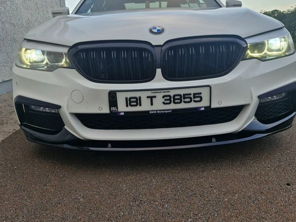 BMW 5-Series Saloon, Diesel, 2018, White
