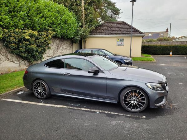 Mercedes-Benz C-Class Coupe, Diesel, 2018, Grey