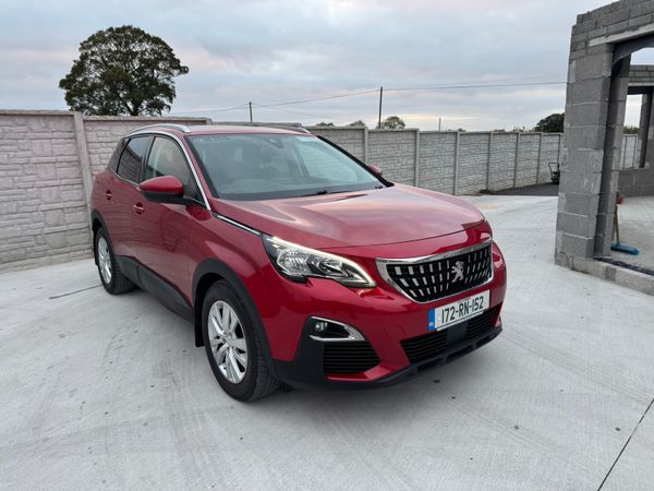 Peugeot 3008 SUV, Diesel, 2017, Red