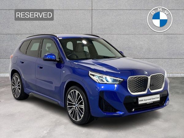 BMW iX1 SUV, Electric, 2024, Blue