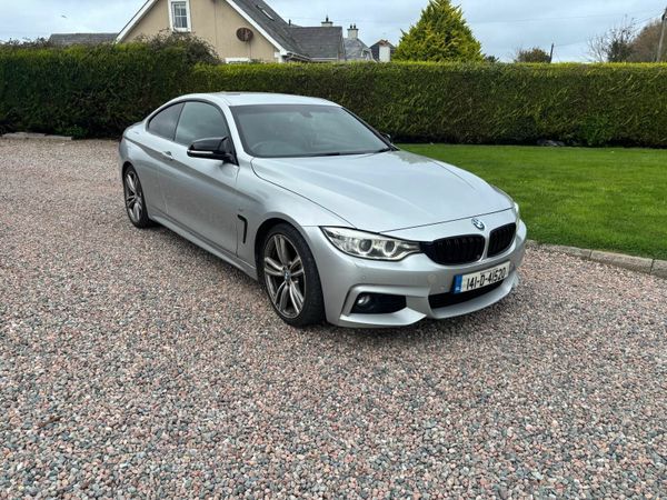 BMW 4-Series Coupe, Diesel, 2014, Silver