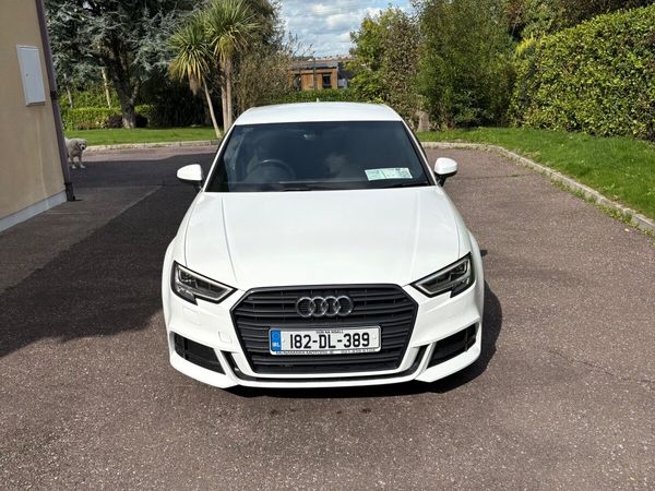 Audi A3 Saloon, Diesel, 2018, White