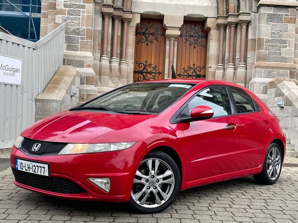 Honda Civic Hatchback, Diesel, 2010, Red