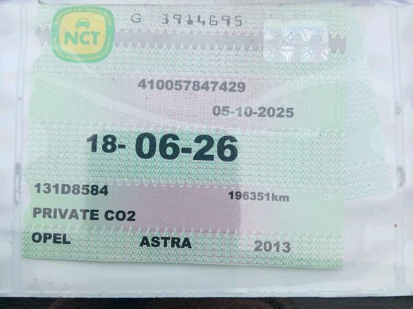 Opel Astra Saloon, Diesel, 2013, Black