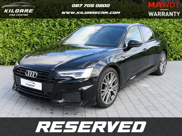 Audi A6 Saloon, Diesel Hybrid, 2022, Black