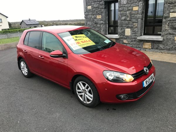 Volkswagen Golf Hatchback, Diesel, 2010, Red
