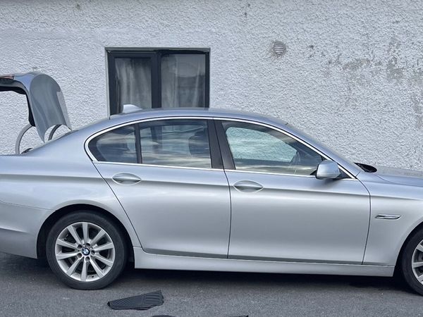 BMW 5-Series Saloon, Diesel, 2012, Silver
