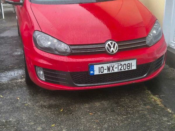 Volkswagen Golf Hatchback, Diesel, 2010, Red