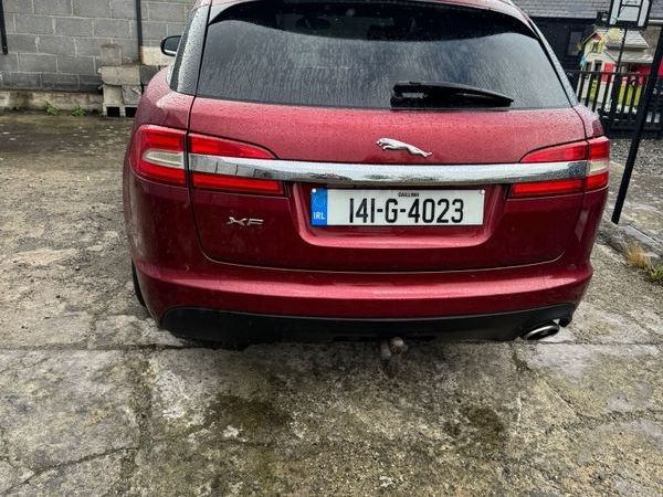 Jaguar XF Estate, Diesel, 2014, Red