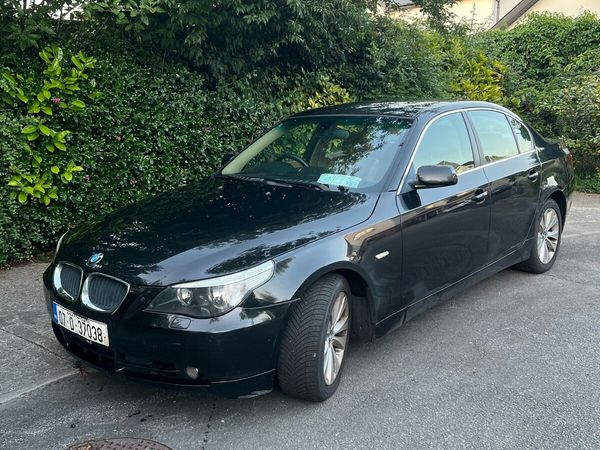 BMW 5-Series Saloon, Diesel, 2007, Black