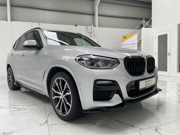 BMW X3 SUV, Petrol Hybrid, 2021, Silver