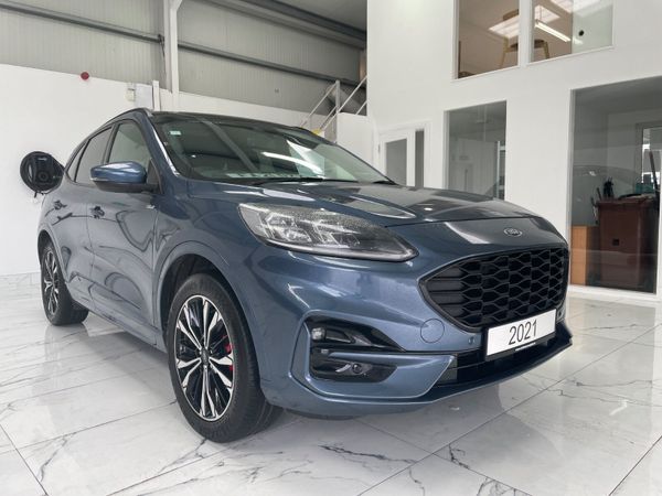 Ford Kuga SUV, Petrol Hybrid, 2021, Blue