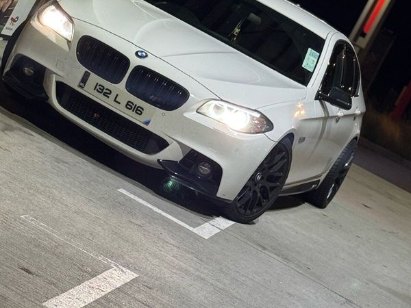 BMW 5-Series Saloon, Diesel, 2013, White