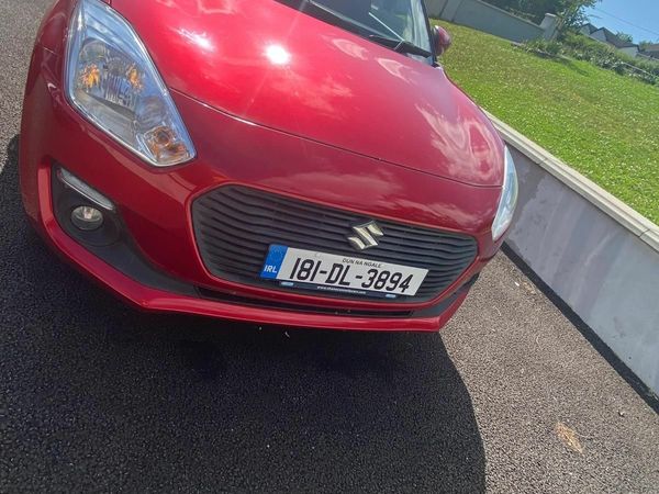 Suzuki Swift Hatchback, Petrol, 2018, Red
