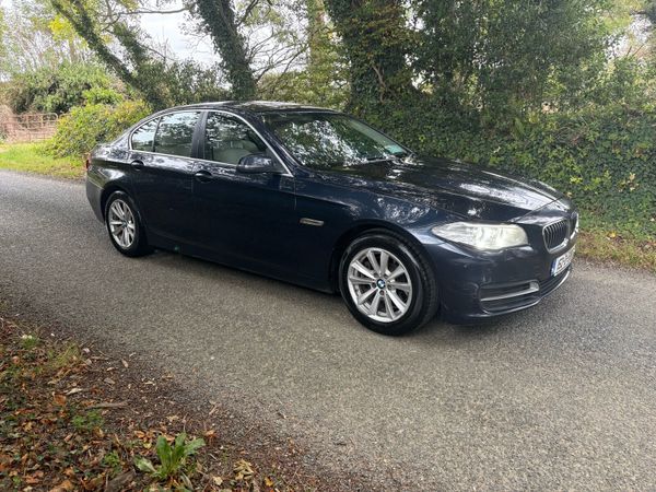 BMW 5-Series Saloon, Diesel, 2015, Blue