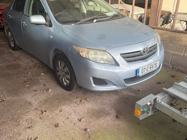 Toyota Corolla Saloon, Petrol, 2007, Blue