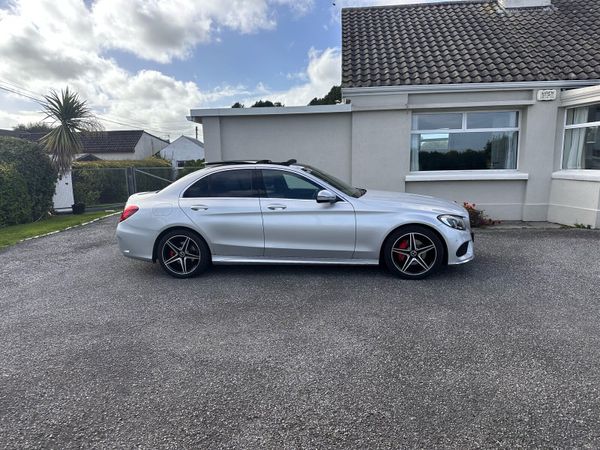 Mercedes-Benz C-Class Saloon, Diesel, 2019, Silver