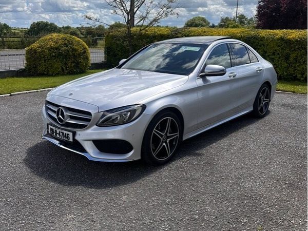 Mercedes-Benz C-Class Saloon, Diesel, 2019, Silver