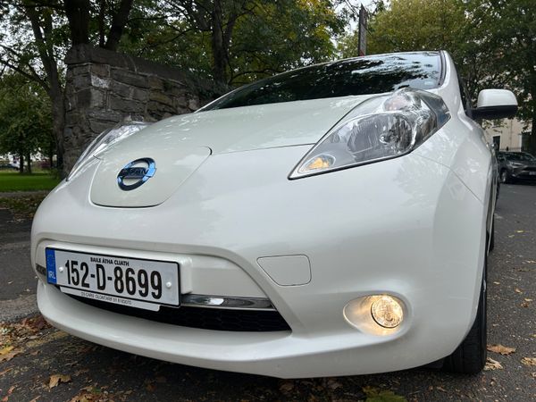 Nissan Leaf Hatchback, Electric, 2015, White