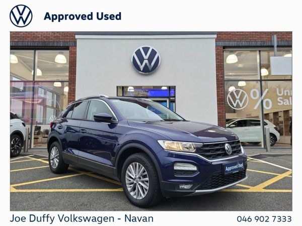 Volkswagen T-Roc SUV, Petrol, 2020, Blue