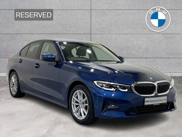 BMW 3-Series Saloon, Diesel Hybrid, 2022, Blue