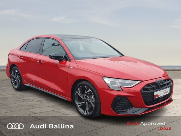 Audi A3 Saloon, Diesel, 2025, Red