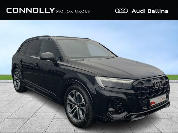 Audi Q7 SUV, Petrol Plug-in Hybrid, 2025, Black