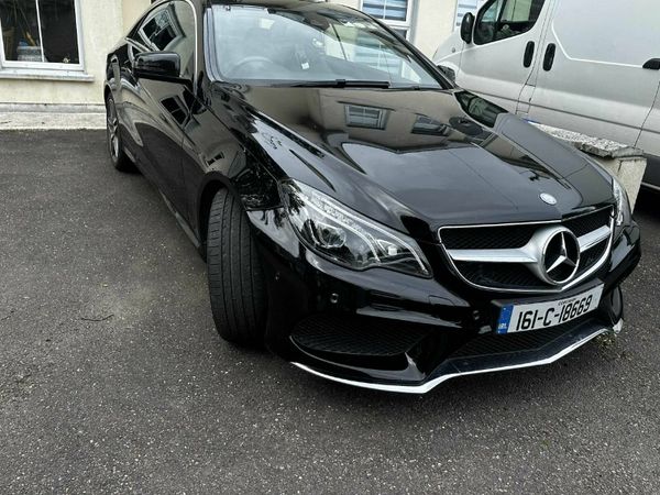 Mercedes-Benz E-Class Coupe, Diesel, 2016, Black