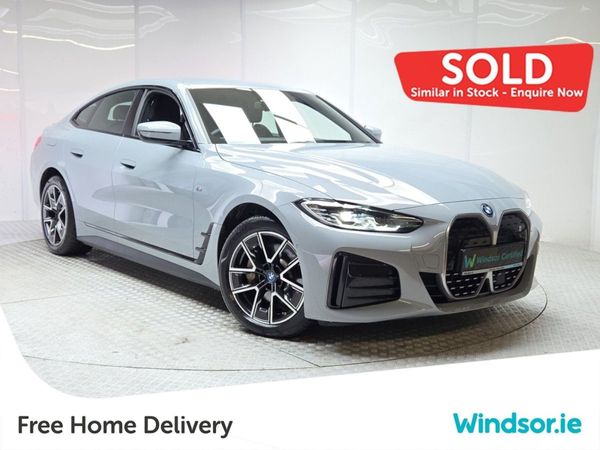 BMW i4 Hatchback, Electric, 2023, Grey