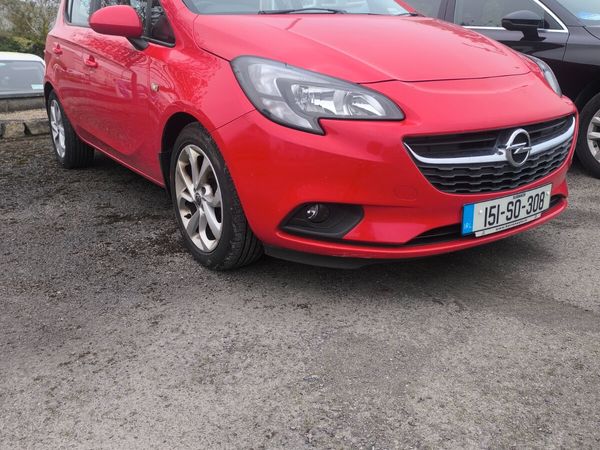 Opel Corsa Hatchback, Petrol, 2015, Red