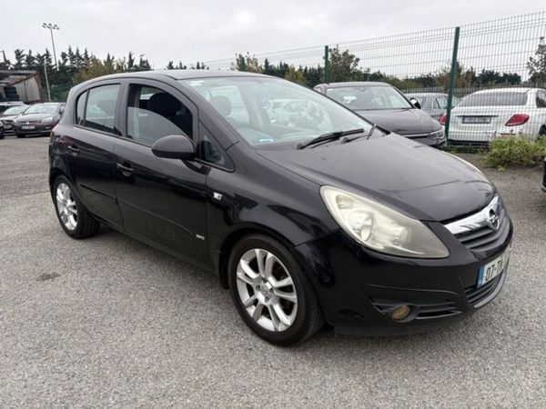 Opel Corsa Hatchback, Petrol, 2007, Black