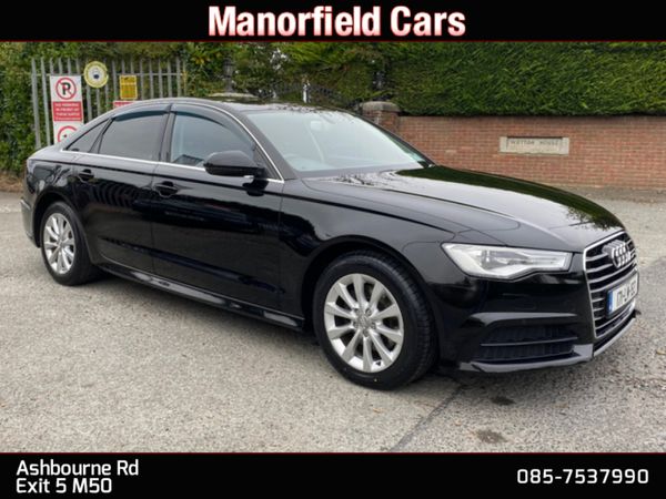 Audi A6 Saloon, Diesel, 2017, Black