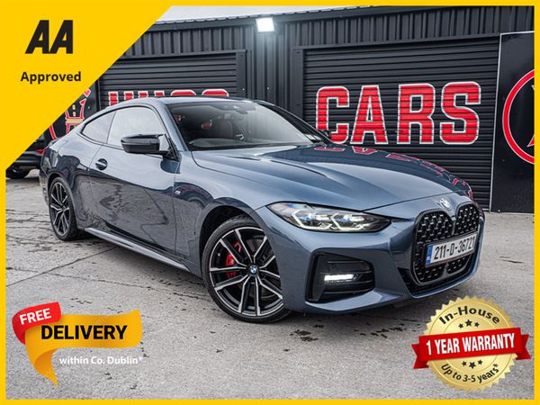 BMW 4-Series Coupe, Diesel, 2021, Blue